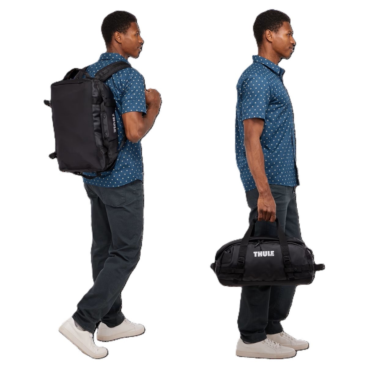 Mala de Viagem de Lona Thule Chasm 30L Preto-4