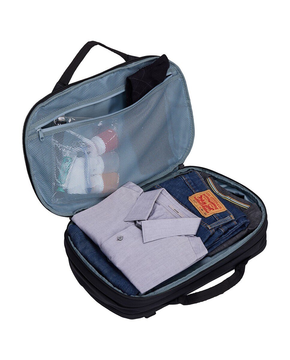 Saco de Viagem Híbrido 15L Nylon e Poliéster - Preto Preto-5