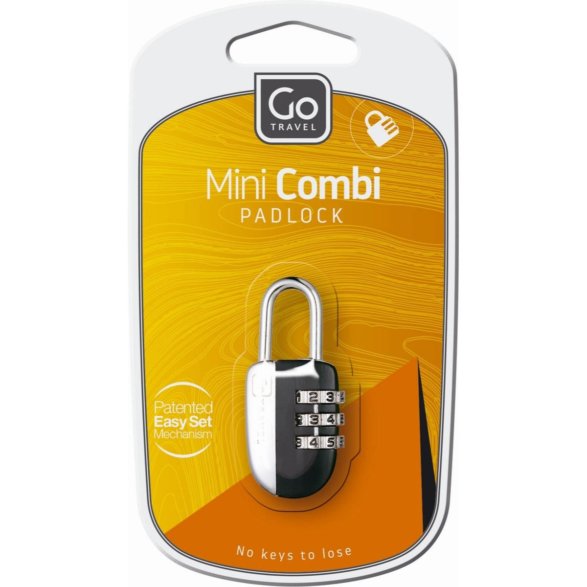 Mini cadeado com combinação 1