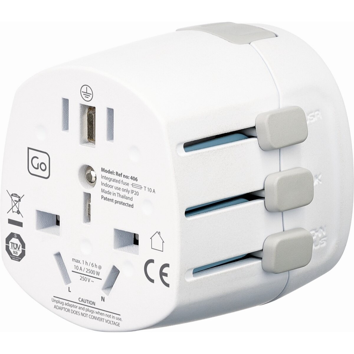 Adaptador para toda a UE 7