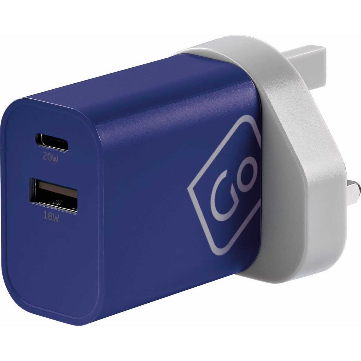 Carregador mundial USB-A e USB-C + 4