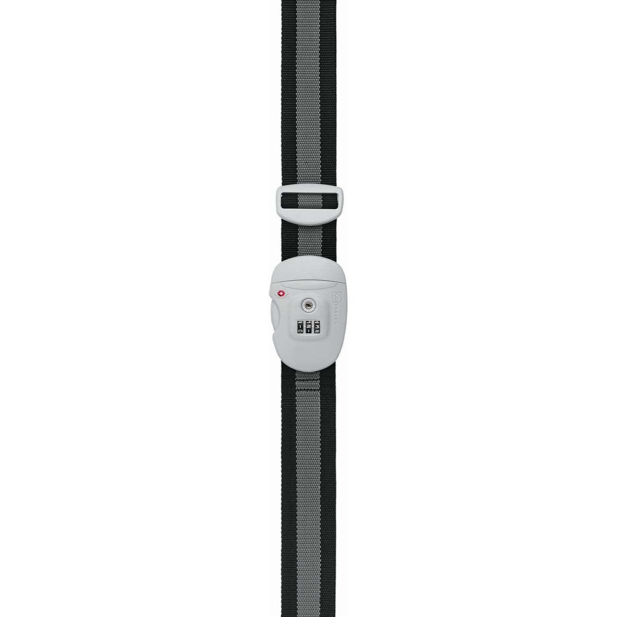 Correia para bagagem Combi TSA (preta) 3