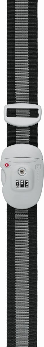 Correia para bagagem Combi TSA (preta) 3