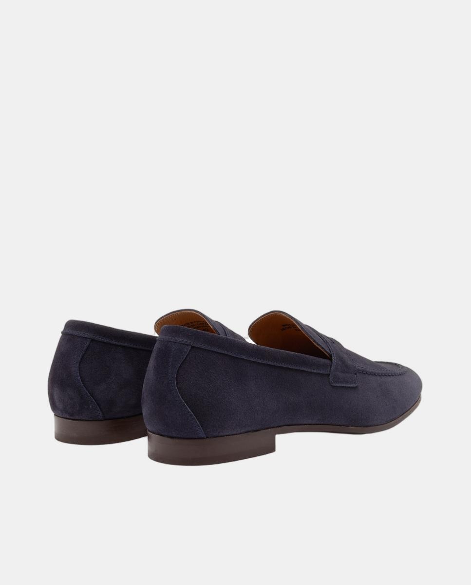 Mocassins Drill Navy-3