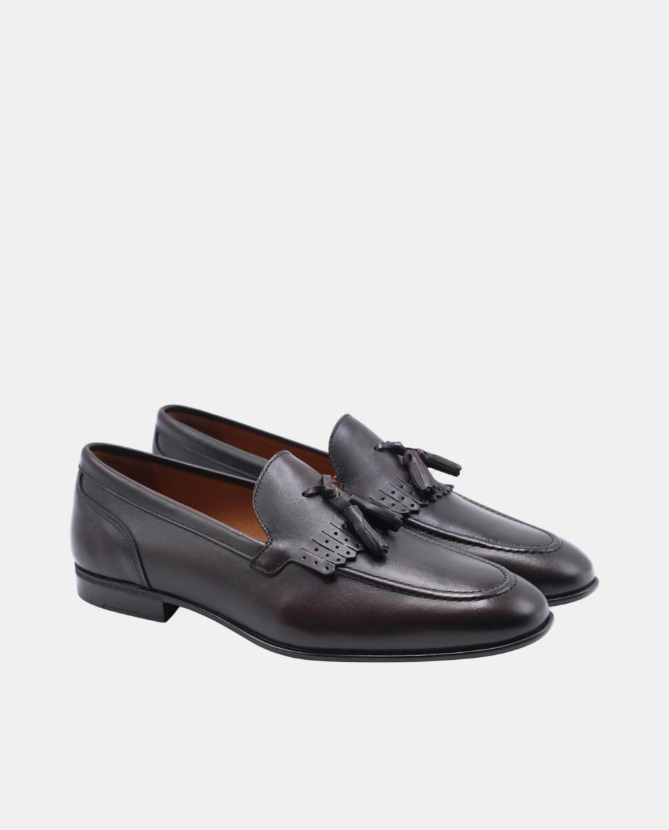 Mocasin Slip On Castanho Castanho-escuro-2