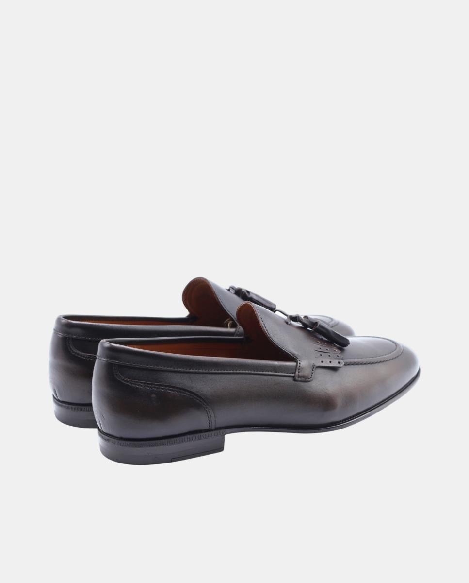 Mocasin Slip On Castanho Castanho-escuro-3