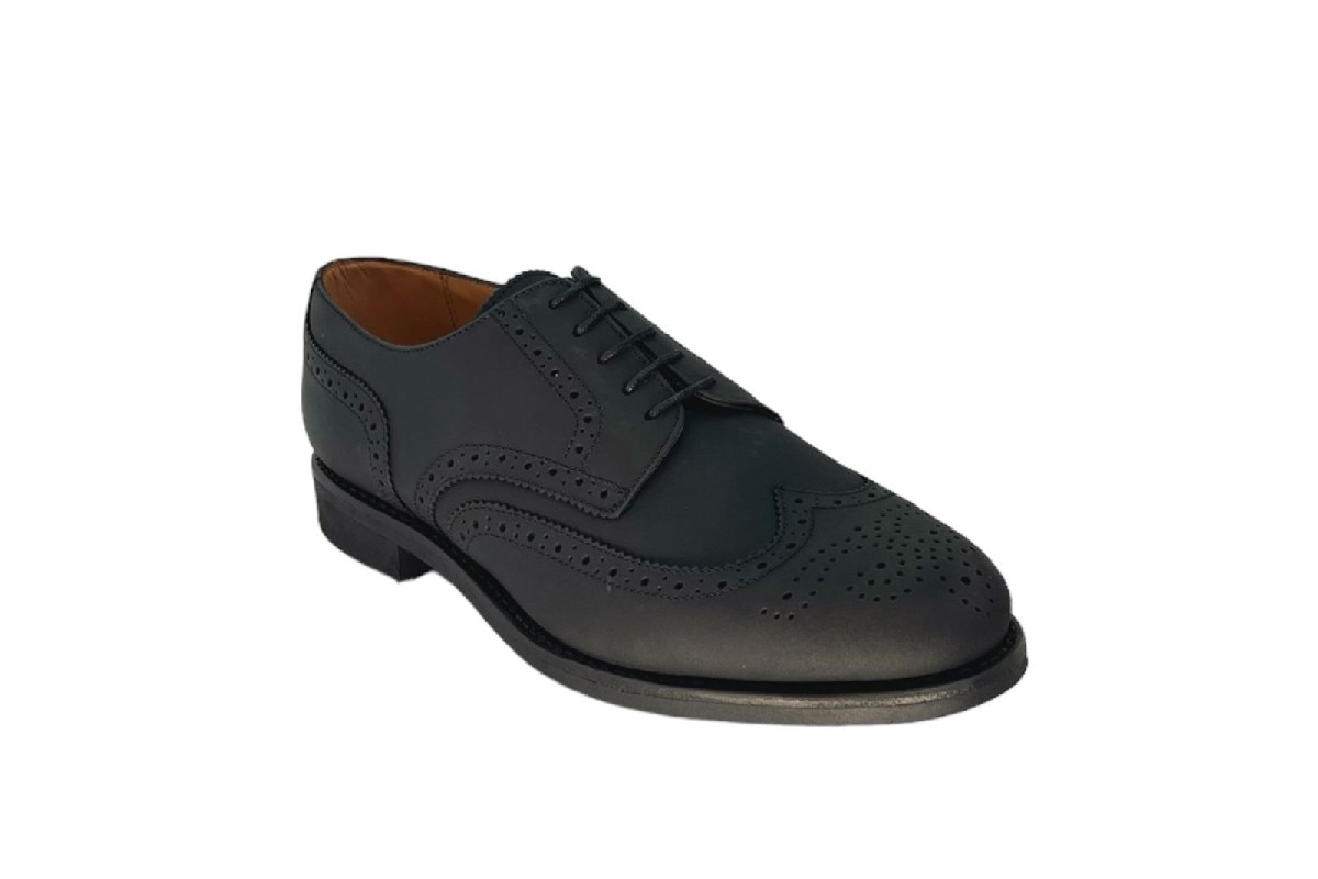 Sapato Derby Oxford em Pele Preto 2