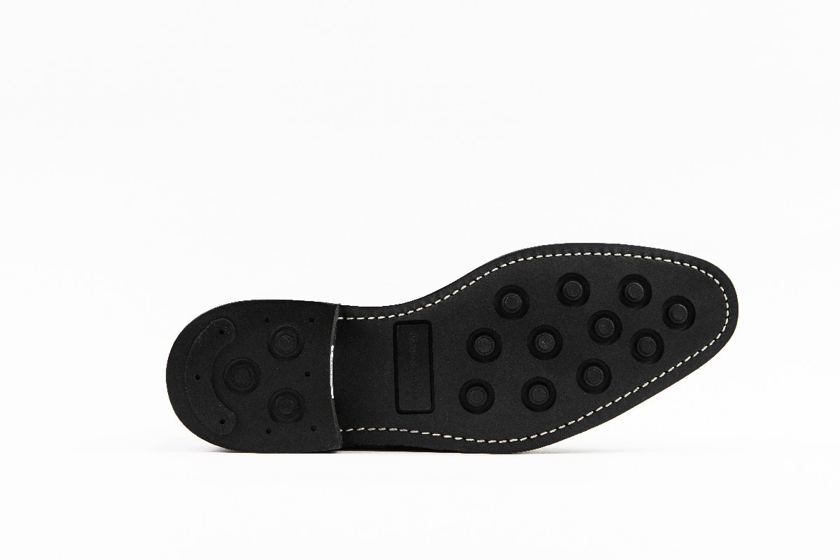 Sapato Derby Oxford em Pele Preto 6