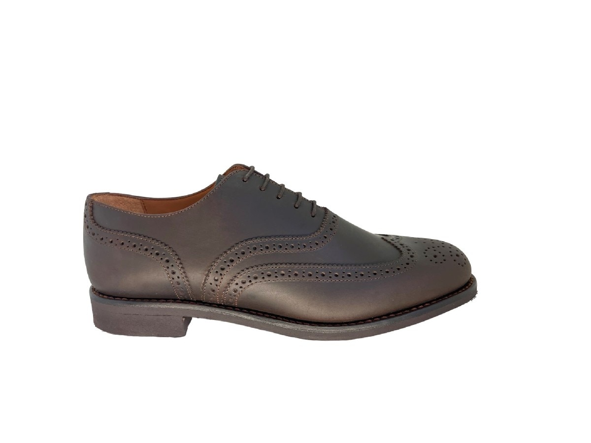Imagem 0 de Sapato Oxford richilieu de Pele Castanho