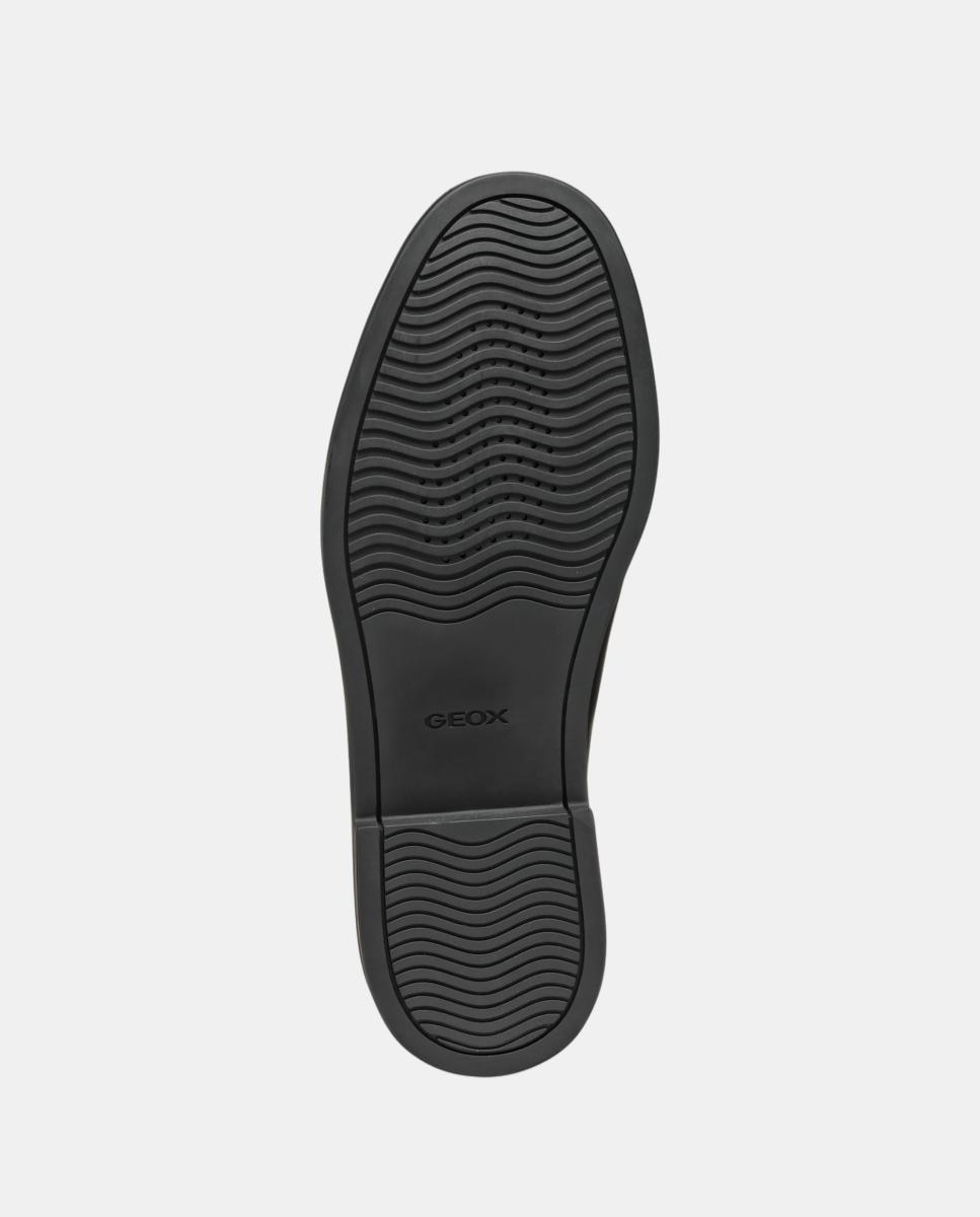 Mocassins em pele Preto-9