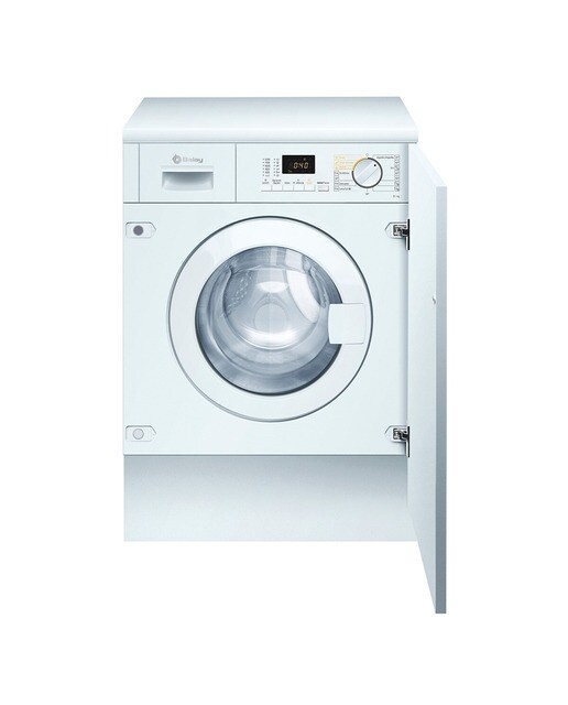 Imagem 0 de Máquina de Lavar e Secar Roupa Encastrável Balay 3TW773B Carga Frontal de 7/4 kg e 1200 rpm - Branco
