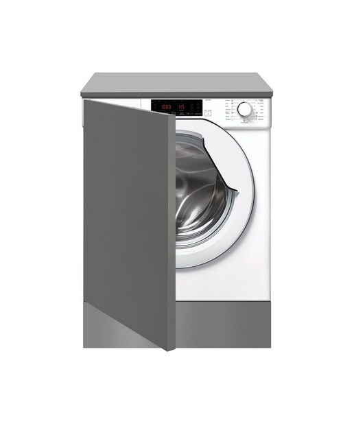 Máquina de Lavar Roupa Encastrável Teka LI5 1481 EUI Carga Frontal de 8 Kg e de 1400 rpm - Branco Branco-1