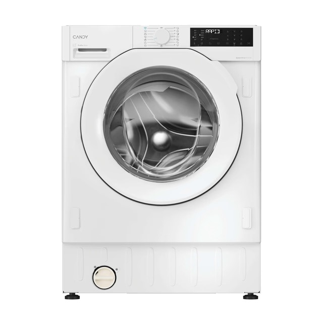 Imagem 0 de Máquina de Lavar Roupa Encastrável Candy BC4S69M6D8J-S Inverter BPM, de 9 kg e 1600 rpm - Branco