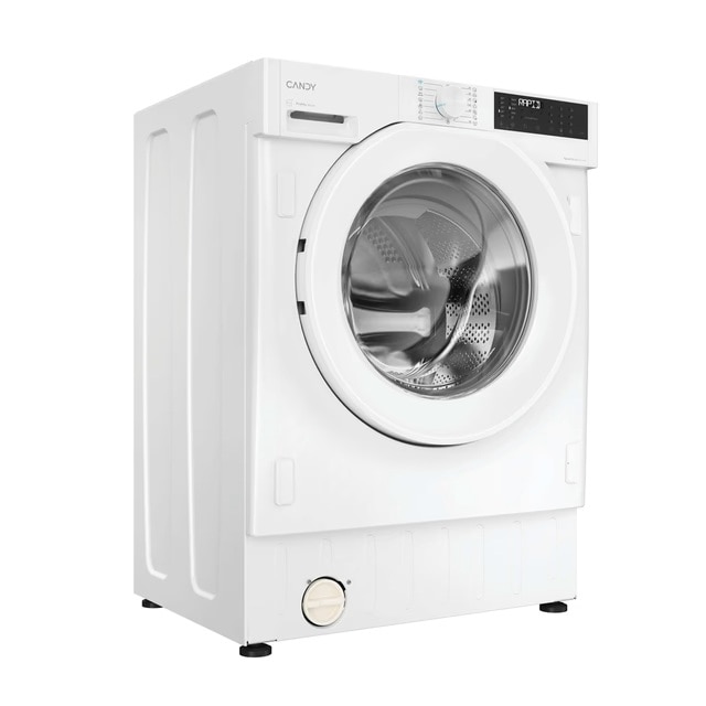 Máquina de Lavar Roupa Encastrável Candy BC4S69M6D8J-S Inverter BPM, de 9 kg e 1600 rpm - Branco Branco-2