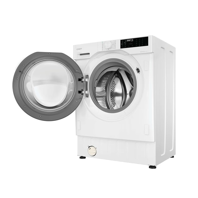 Máquina de Lavar Roupa Encastrável Candy BC4S69M6D8J-S Inverter BPM, de 9 kg e 1600 rpm - Branco Branco-3