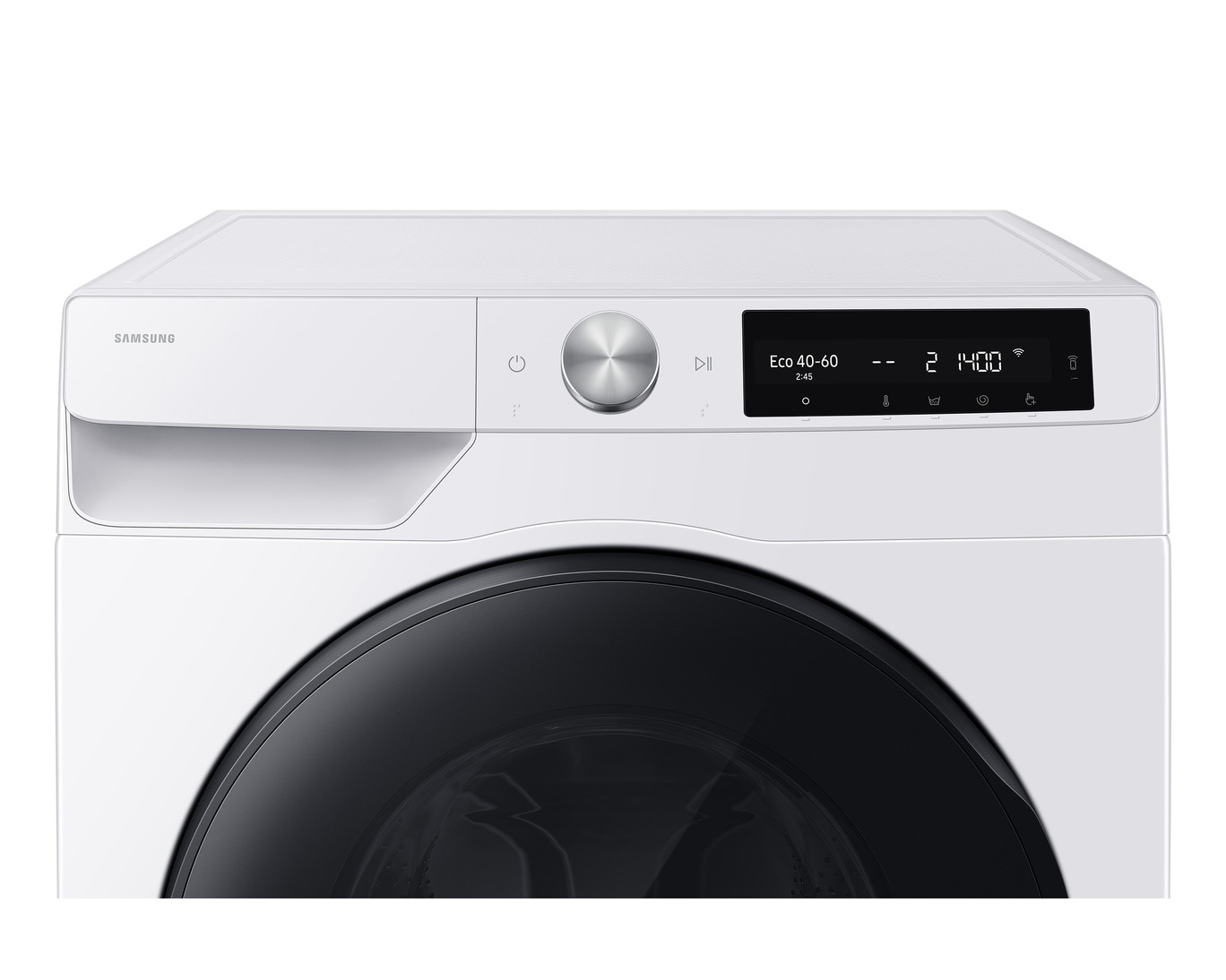 Máquina de Lavar e Secar Roupa Samsung WD10HG6U94BEU3 D/A, DIT, Auto-Disp., AI Wash, S.Speed39, AI EB, AI Control de 10/6 Kg - Branco Branco-10