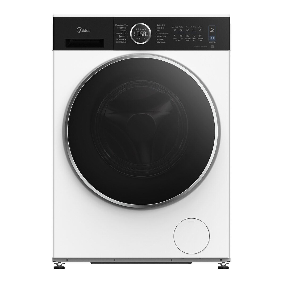 Imagem 0 de Máquina de Lavar Roupa Midea MF205W90BA30WES Carga Frontal, de 9 Kg e 1400 rpm - Branco
