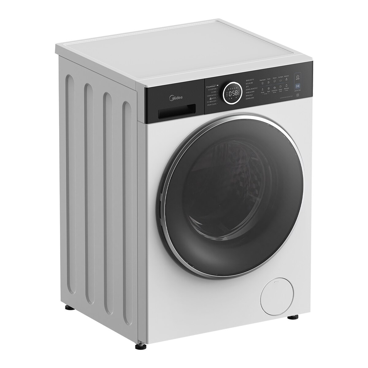 Máquina de Lavar Roupa Midea MF205W90BA30WES Carga Frontal, de 9 Kg e 1400 rpm - Branco Branco-6