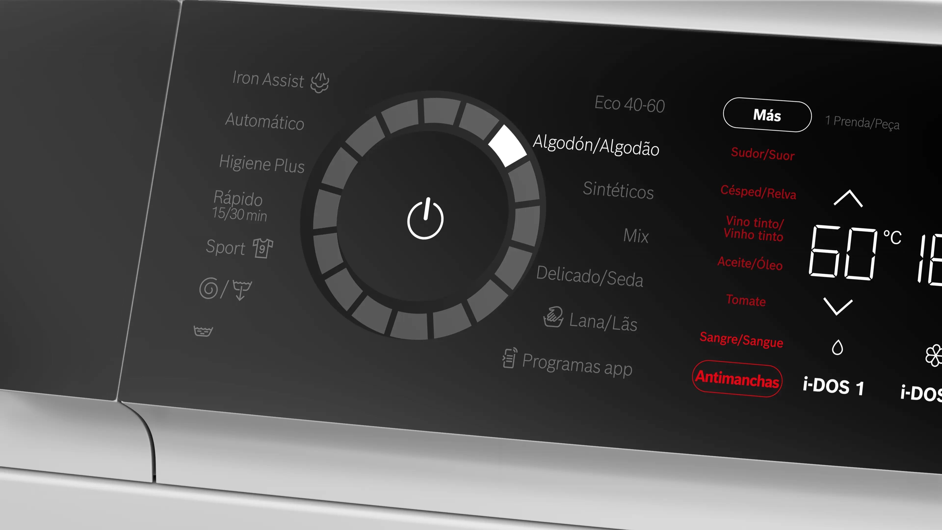 Máquina de Lavar Roupa Bosch Serie 8  WGB266A1ES Carga Frontal de 11 kg e 1600 rpm - Branco Branco-3