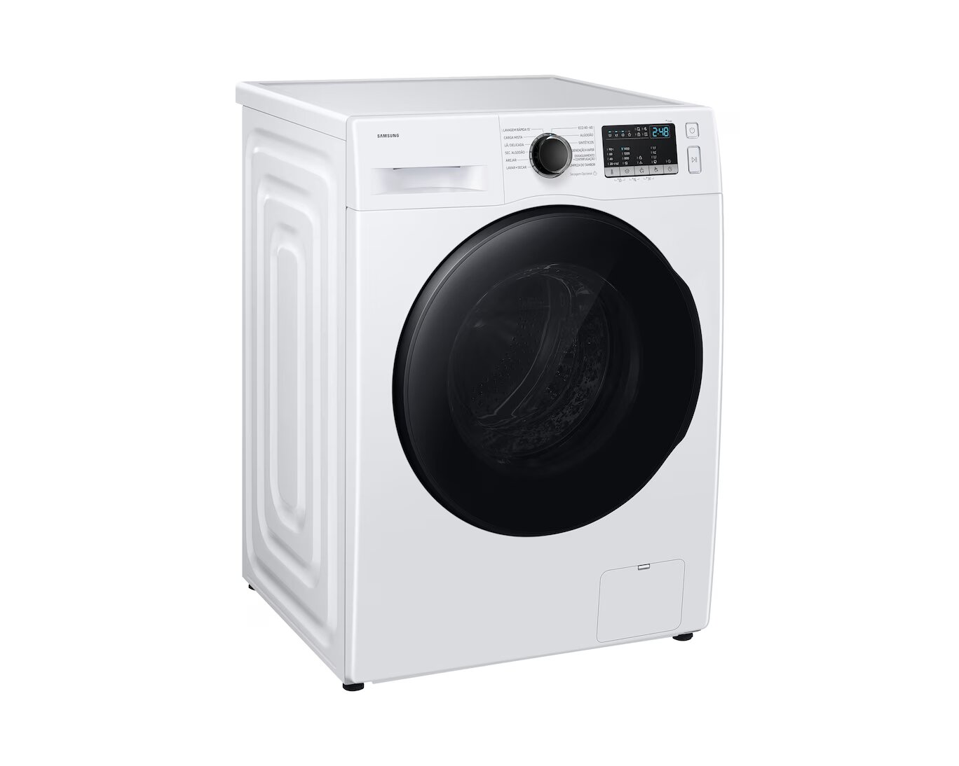 Máquina de Lavar e Secar Roupa Samsung WD80HG4U04BEEP Carga Frontal, Higenização a Vapor, de 8/6kg? ?- Branco Branco-2