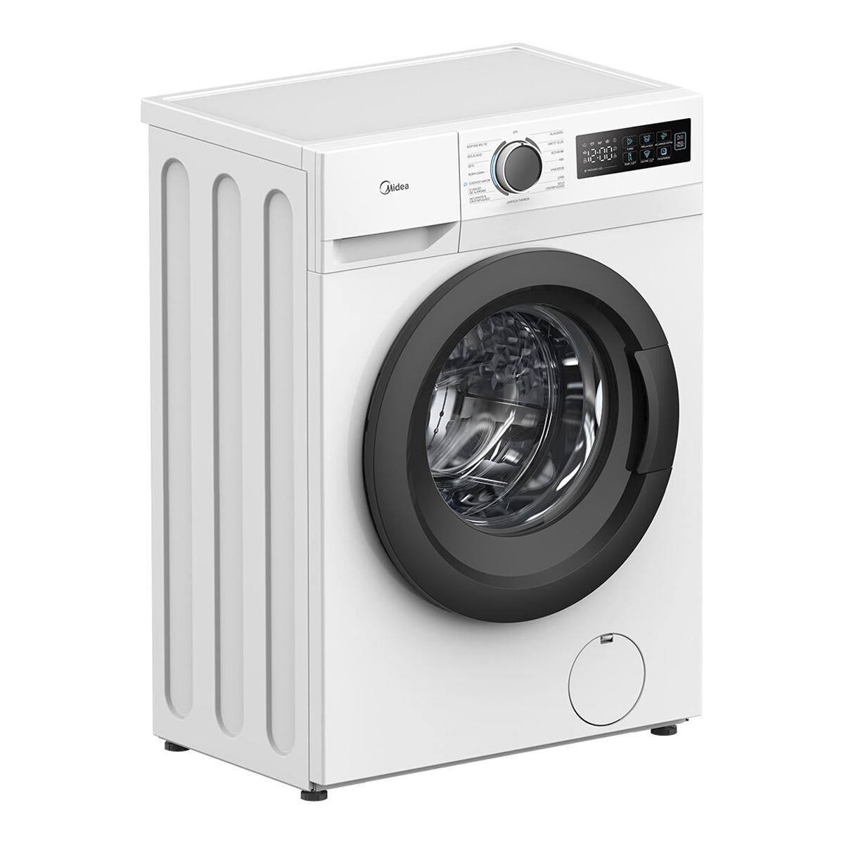 Máquina de Lavar Roupa Midea MF110W70B/W-ES Carga Frontal de 7 kg e de1400 rpm - Branco Branco-2