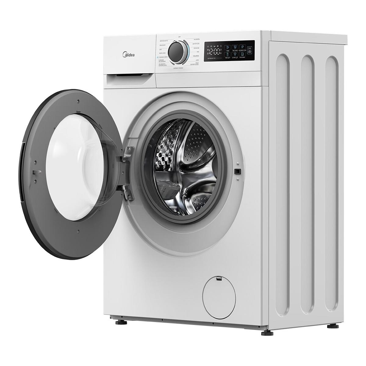 Máquina de Lavar Roupa Midea MF110W70B/W-ES Carga Frontal de 7 kg e de1400 rpm - Branco Branco-4