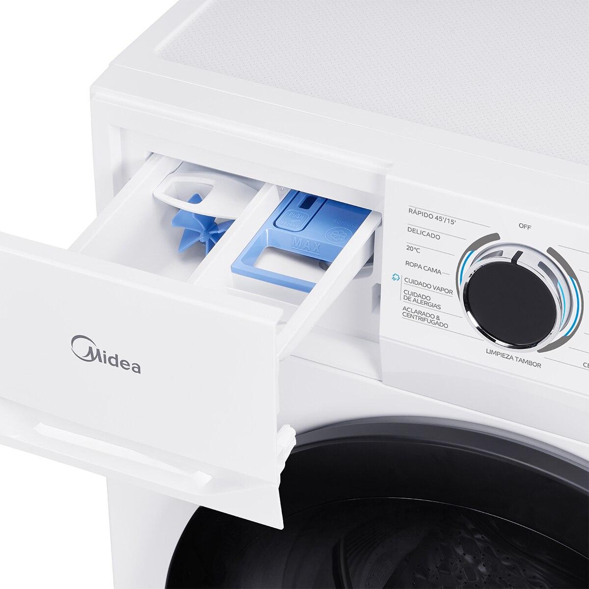 Máquina de Lavar Roupa Midea MF110W70B/W-ES Carga Frontal de 7 kg e de1400 rpm - Branco Branco-5