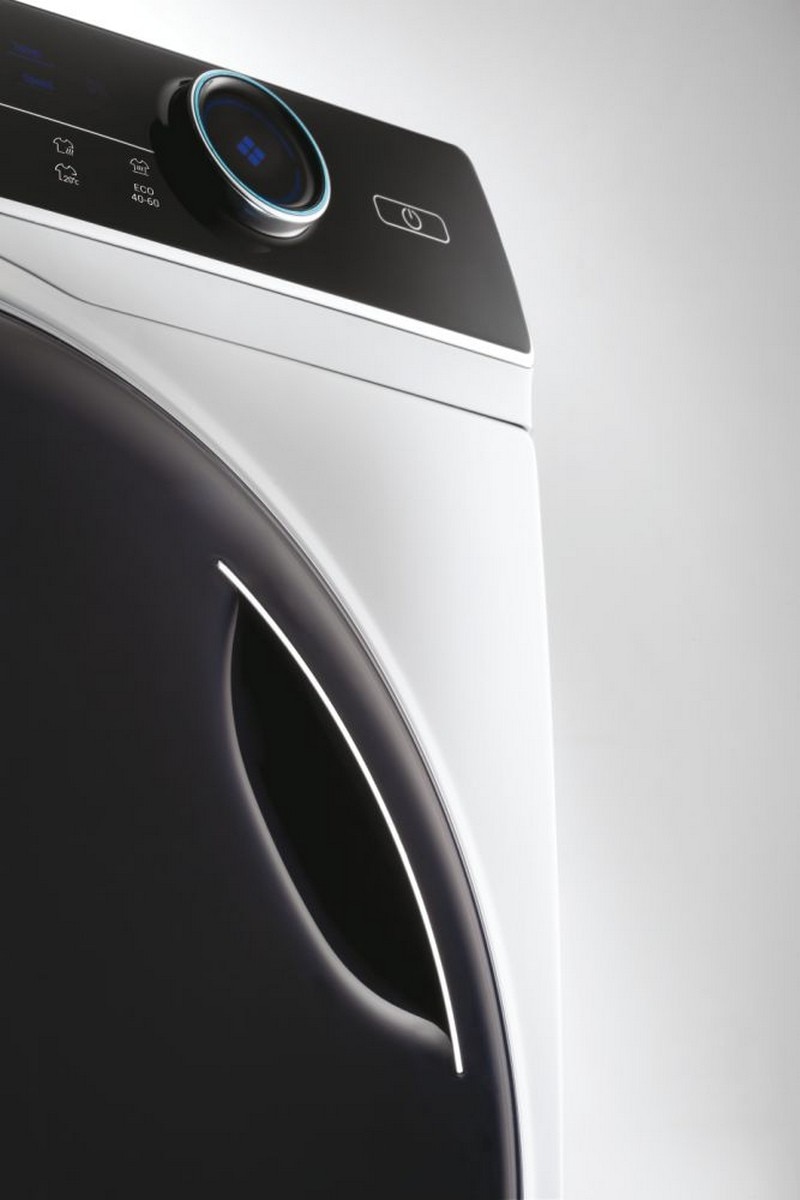 Máquina de Lavar e Secar Roupa Haier I-Pro Series 7 HWD120-B14979 Carga Frontal e Motor Direct Motion de 12/8 Kg e de 1400 rpm - Branco Branco-3