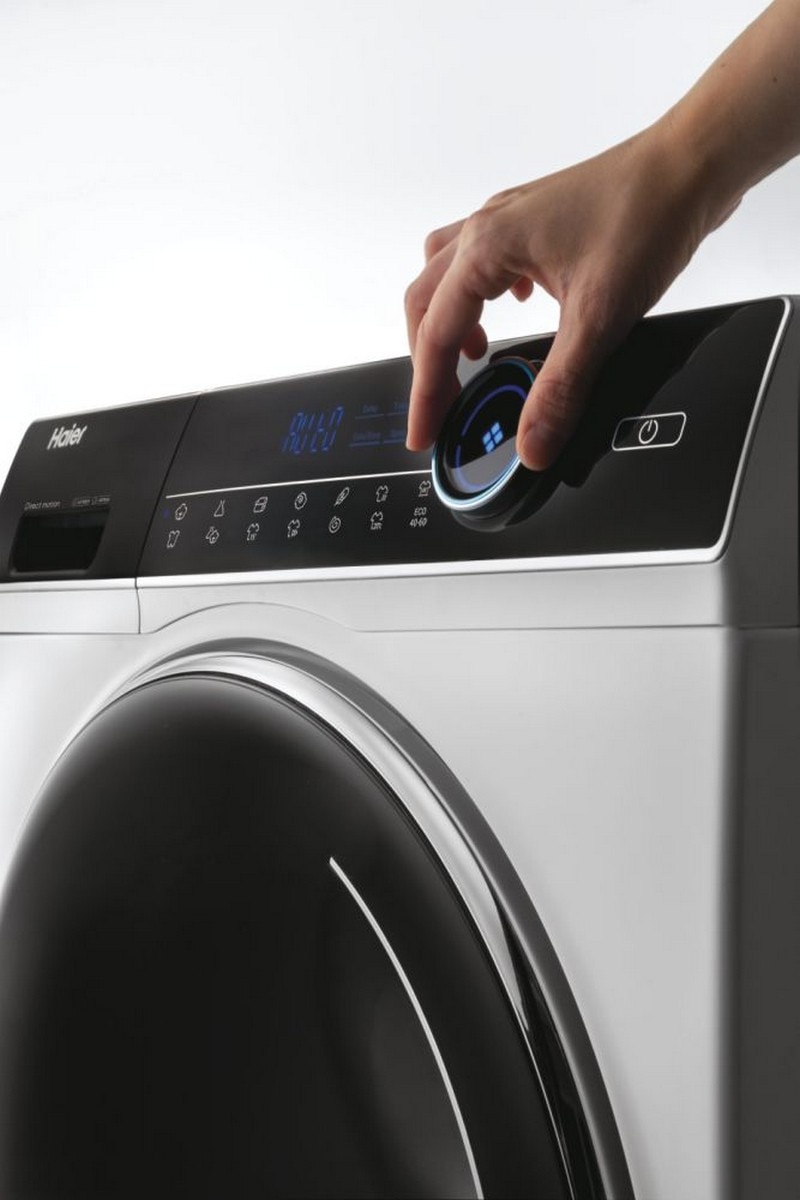 Máquina de Lavar e Secar Roupa Haier I-Pro Series 7 HWD120-B14979 Carga Frontal e Motor Direct Motion de 12/8 Kg e de 1400 rpm - Branco Branco-4