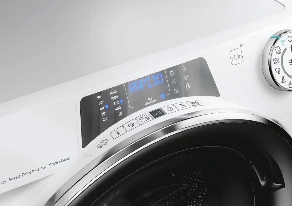 Máquina de Lavar Roupa Candy RapidÓ Pro RPD 4106BWMBC-S Carga Frontal de 10 kg e de 1400 rpm - Branco Branco-6