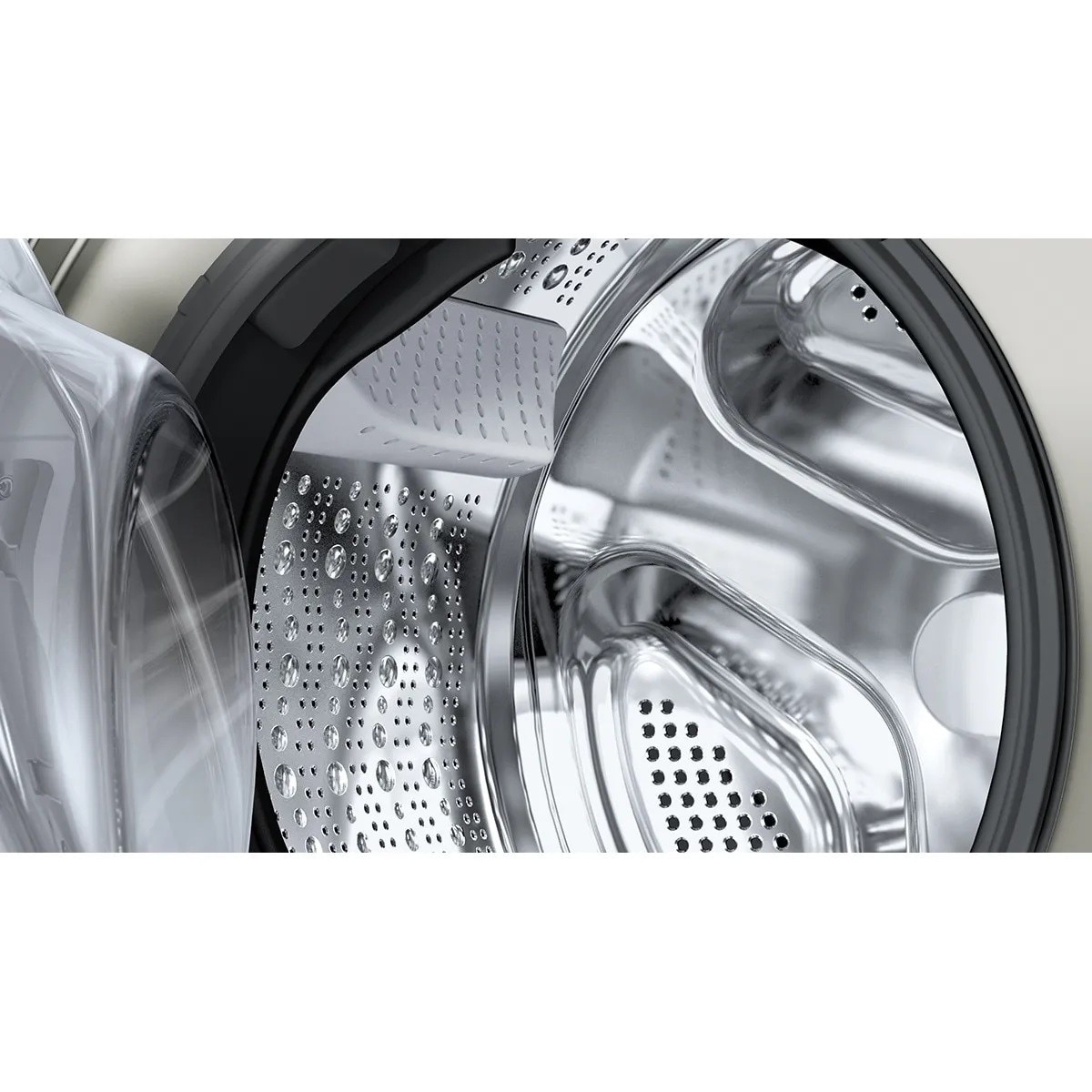 Máquina de Lavar e Secar Roupa Bosch Serie 4 WNA1341XES Carga Frontal, Motor Ecosilence? e Iron Assist de 9/5 kg 1400 rpm - Cinzento Inox-4