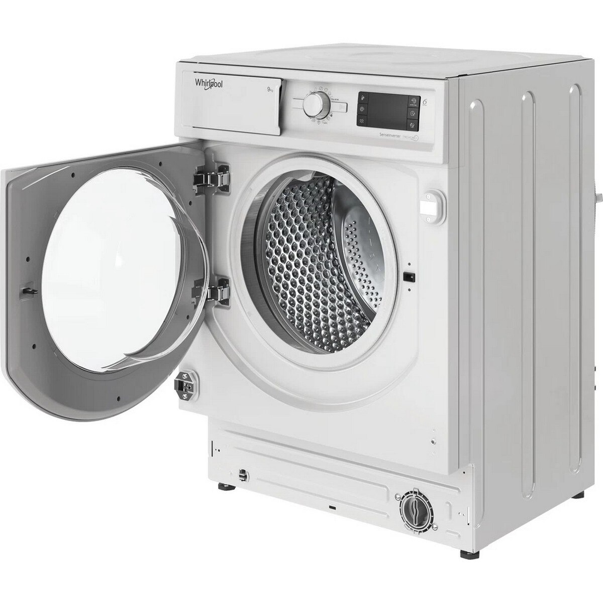 Máquina de Lavar Roupa Encastrável Whirlpool BI WMWG 91485 E Tecnologia 6º Sentido Carga Frontal de 9 Kg e 1400 rpm - Branco Branco-3