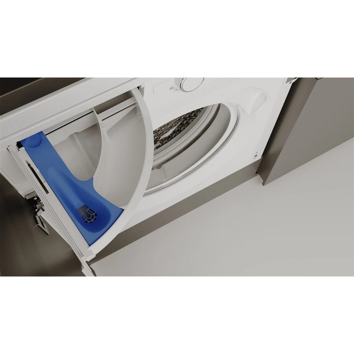 Máquina de Lavar Roupa Encastrável Whirlpool BI WMWG 91485 E Tecnologia 6º Sentido Carga Frontal de 9 Kg e 1400 rpm - Branco Branco-6