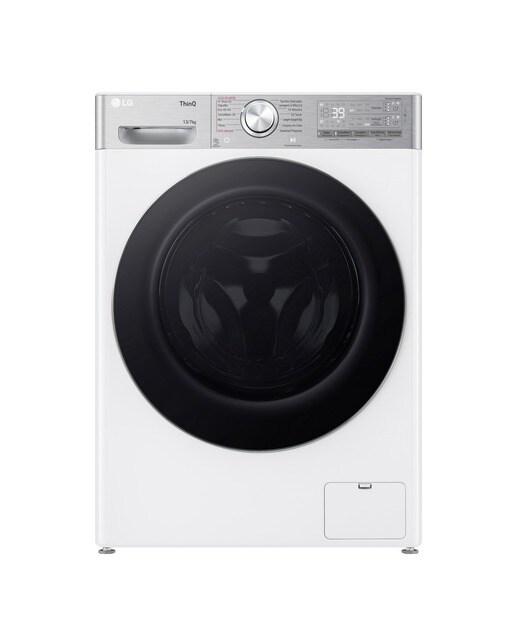 Imagem 0 de Máquina de Lavar e Secar Roupa LG F4DR9513P2W Carga Frontal de 13/7 Kg e de 1400 rpm - Branco