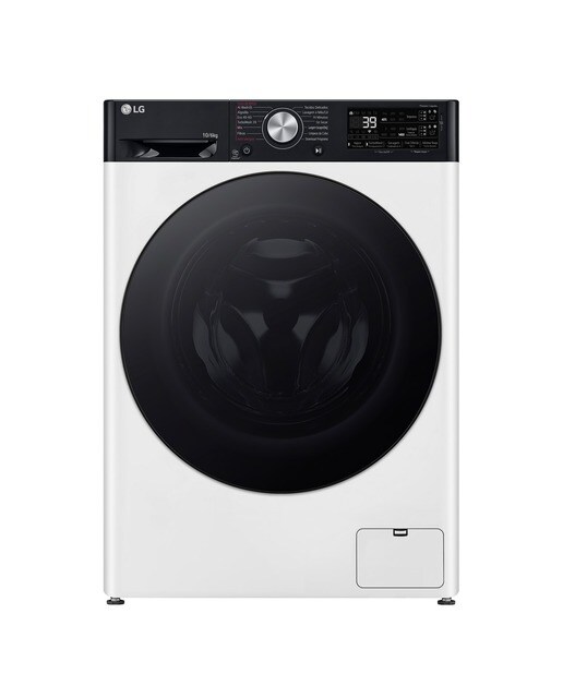 Máquina de Lavar e Secar Roupa LG F4DR7510SGH Carga Frontal de 10/6 Kg e de 1400 rpm - Branco 1