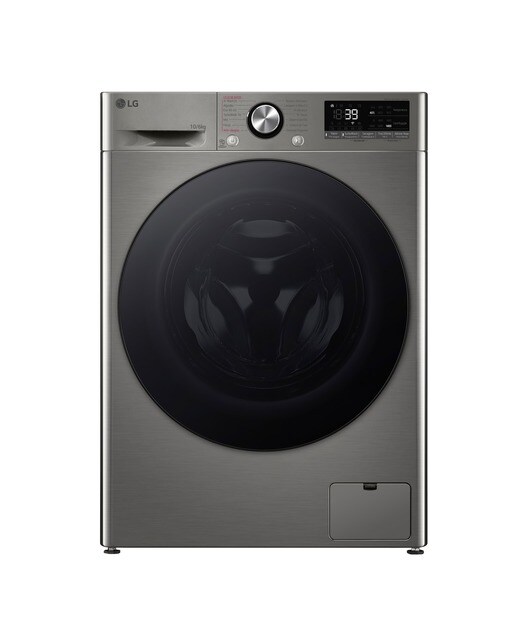 Imagem 0 de Máquina de Lavar e Secar Roupa LG F4DR7010SGS Carga Frontal de 10/6 Kg e de 1400 rpm - Inox