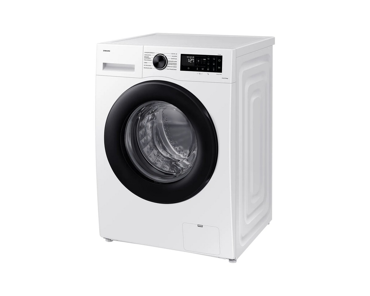 Máquina de Lavar Roupa Samsung WW90CGC04DAEEP EcoBubble Carga Frontal de 9kg e de 1400 rpm - Branco Branco-3