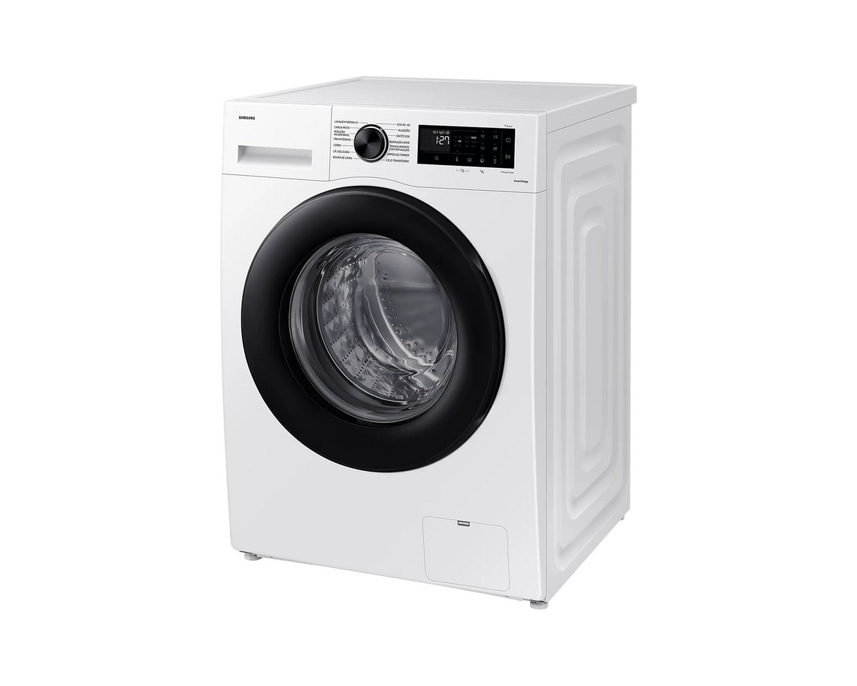 Máquina de Lavar Roupa Samsung WW80CGC04DAEEP EcoBubble Carga Frontal de 8kg e de 1400 rpm - Branco Branco-3
