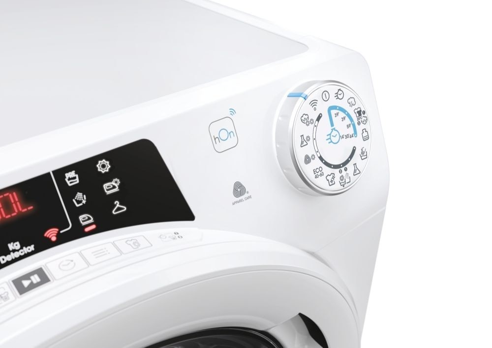 Máquina de Lavar e Secar Roupa Candy RapidÓ ROW 4964DWMT/1-S Carga Frontal de 9/6 Kg e de 1400 rpm - Branco Branco-4