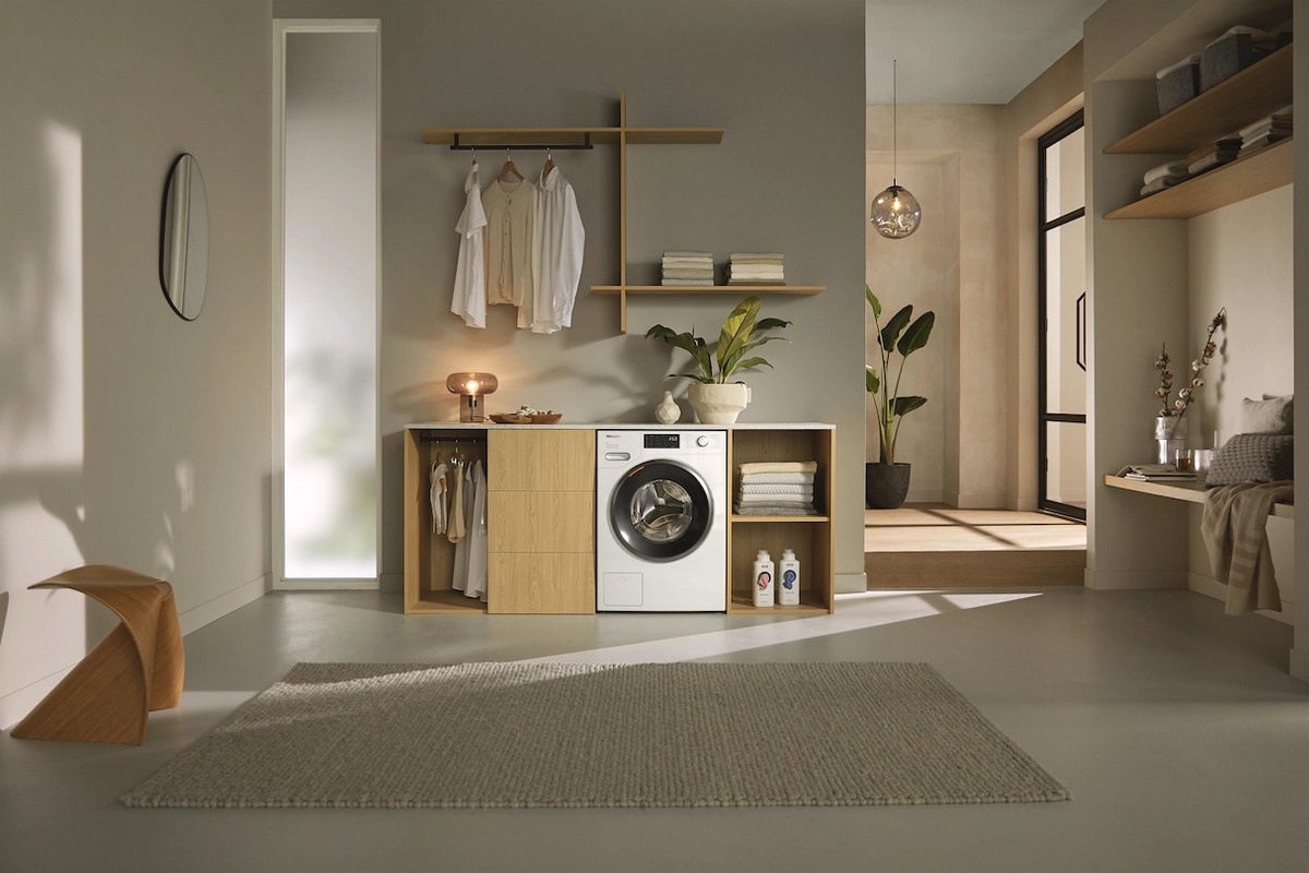 Máquina de Lavar Roupa Miele WWK 360 WCS Carga Frontal W1 QuickPowerWash de 10 kg e 1400 rpm - Branco Branco-4