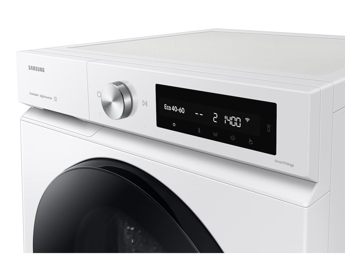 Máquina de Lavar Roupa Samsung WW11DB7B34GWU3 AI EcoBubble, Carga Frontal e de 11 Kg - Branco Branco-6