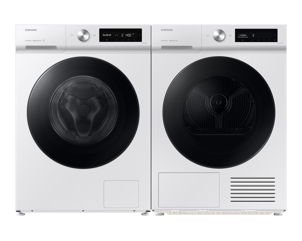 Máquina de Lavar Roupa Samsung WW11DB7B34GWU3 AI EcoBubble, Carga Frontal e de 11 Kg - Branco Branco-7