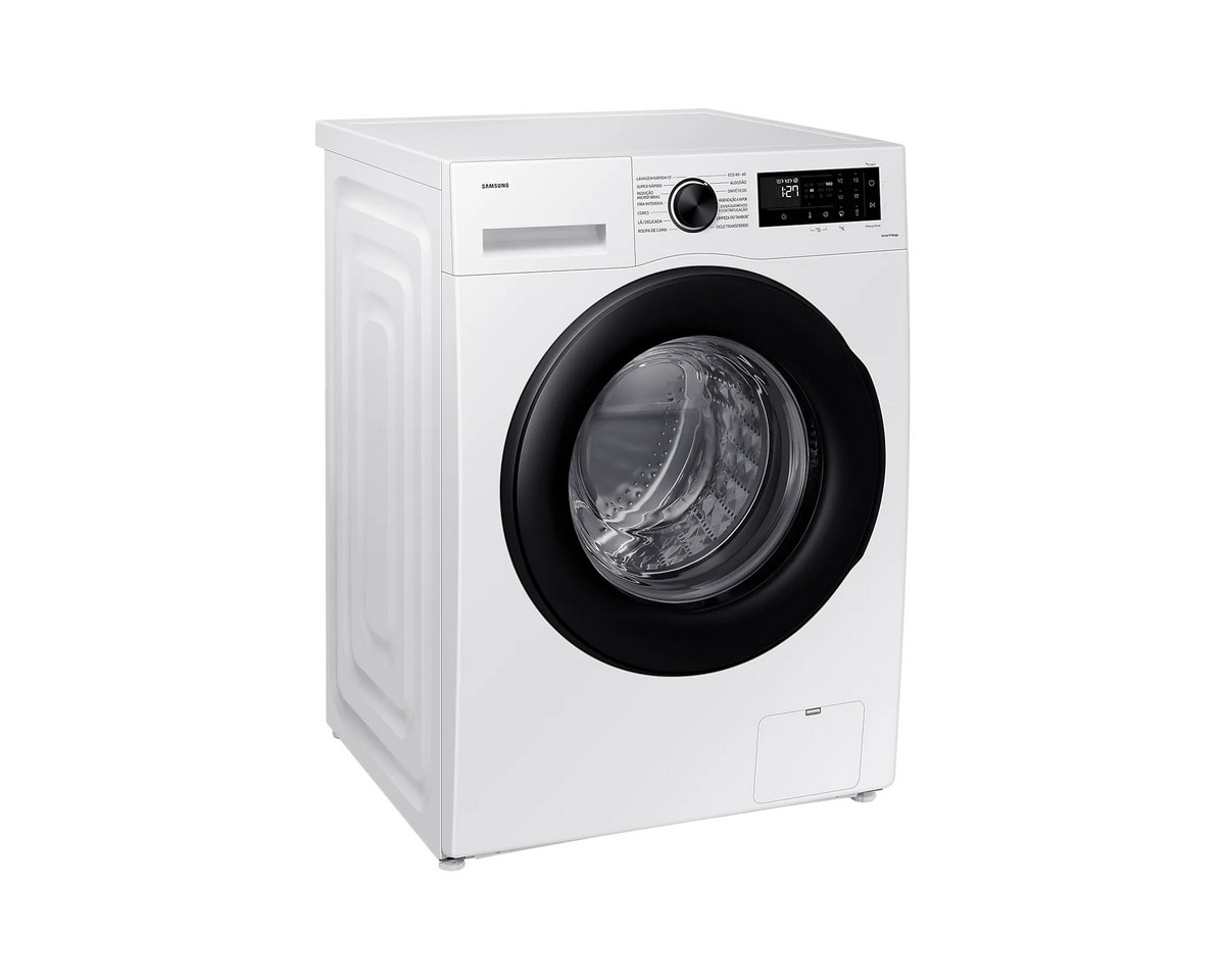 Máquina de Lavar Roupa Samsung WW11DG5B25AEEP AI Eco Bubble? Carga Frontal de 11 Kg e de 1400 rpm - Branco Branco-2