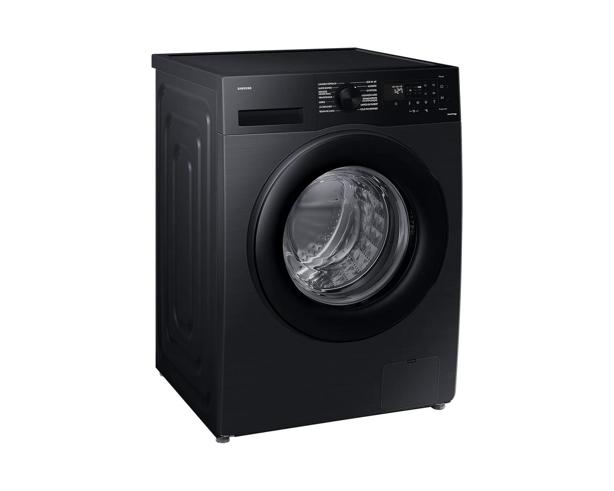 Máquina de Lavar Roupa Samsung WW11DG5B25ABEP AI Eco Bubble? Carga Frontal de 11kg de 1400 rpm - Preto Preto-2