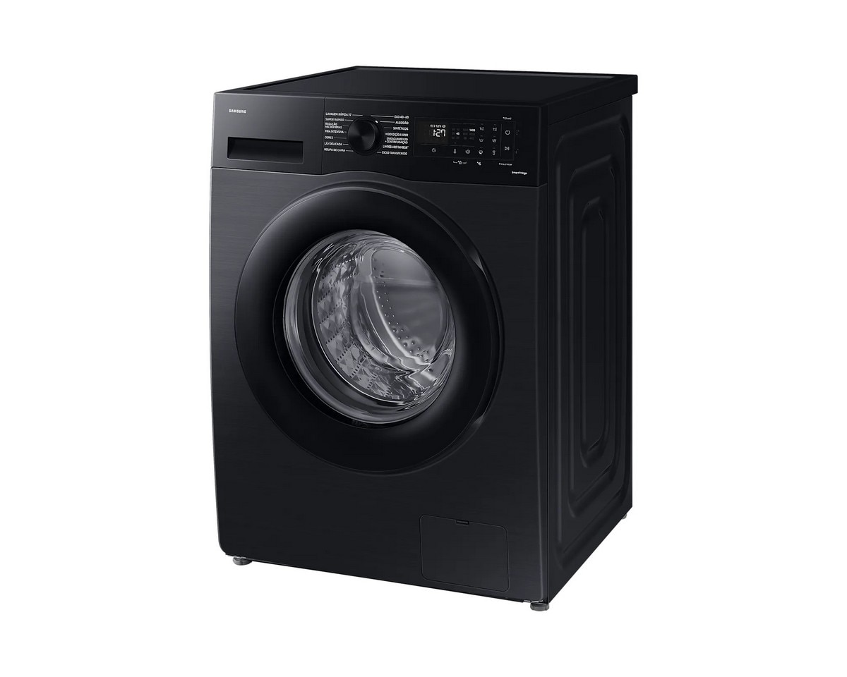 Máquina de Lavar Roupa Samsung WW11DG5B25ABEP AI Eco Bubble? Carga Frontal de 11kg de 1400 rpm - Preto Preto-3