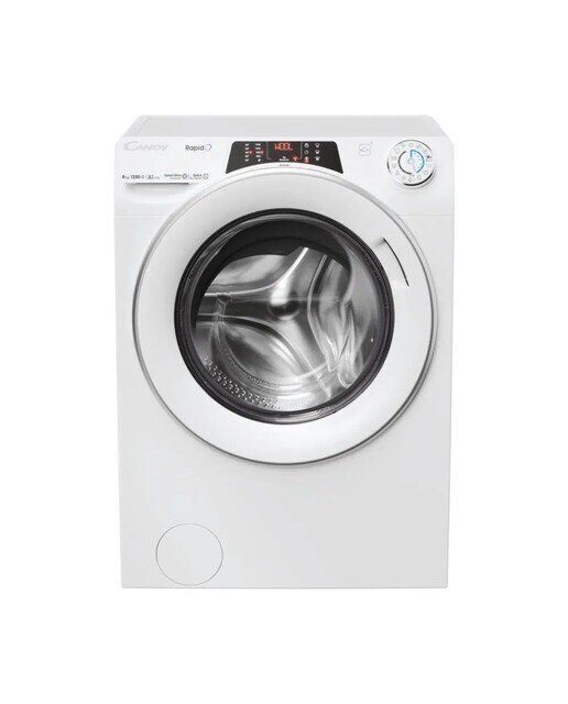 Imagem 0 de Máquina de Lavar Roupa Candy RO284DWMS7/1-S RapidÓ Carga Frontal de 8 Kg e 1200 rpm - Branco