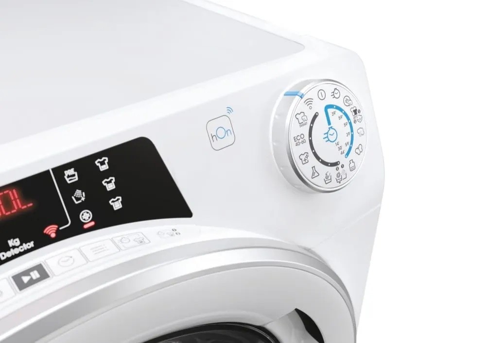 Máquina de Lavar Roupa Candy RO284DWMS7/1-S RapidÓ Carga Frontal de 8 Kg e 1200 rpm - Branco Branco-8