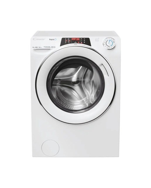 Imagem 0 de Máquina de Lavar Roupa Candy RO4106DWMC7/1-S RapidÓ Carga Frontal de 10 Kg e 1400 rpm - Branco