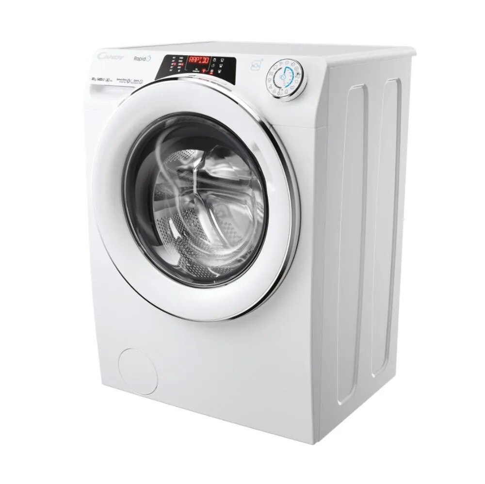 Máquina de Lavar Roupa Candy RO4106DWMC7/1-S RapidÓ Carga Frontal de 10 Kg e 1400 rpm - Branco Branco-5