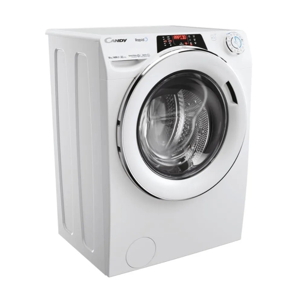 Máquina de Lavar Roupa Candy RO4106DWMC7/1-S RapidÓ Carga Frontal de 10 Kg e 1400 rpm - Branco Branco-6